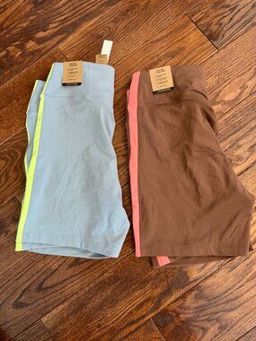 TWO PINK Victoria Secret's Women's  6" Soft Ultimate High-Waist Biker Shorts NWT